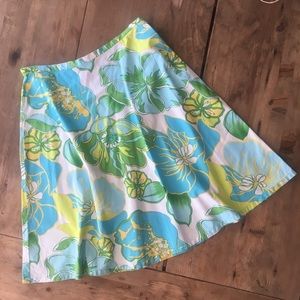 FLORAL A LINE SKIRT